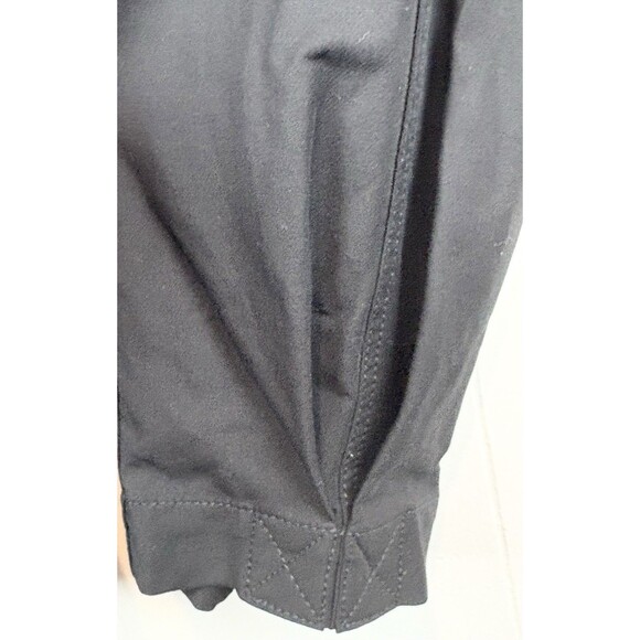 Banana Republic Women's Black Ankle Utility Cargo Pant Minimalist , Size 12 - Picture 4 of 9